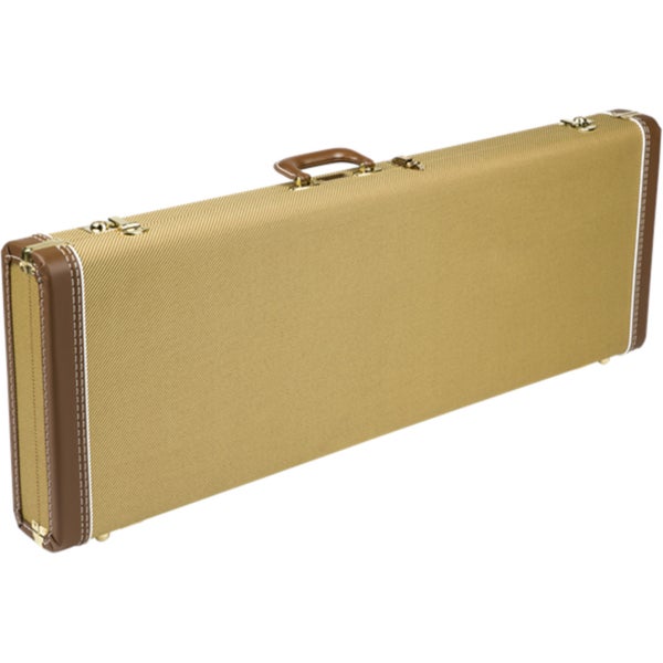 Fender G&G Deluxe Strat/Tele Hardshell Case Tweed Red Poodle Plush