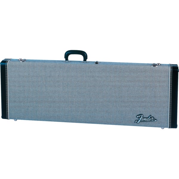 Fender G&G Deluxe Strat/Tele Hardshell Black Tweed Black Plush Case