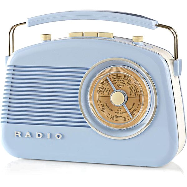 Nedis RDFM5000BU AM / FM-Radio Retro Tabletop (Blue)
