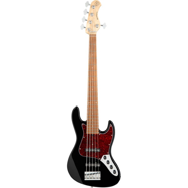 Sadowsky MetroExpress 21-5 Vintage Morado Solid Black High Polish 5-String Electric Bass Guitar
