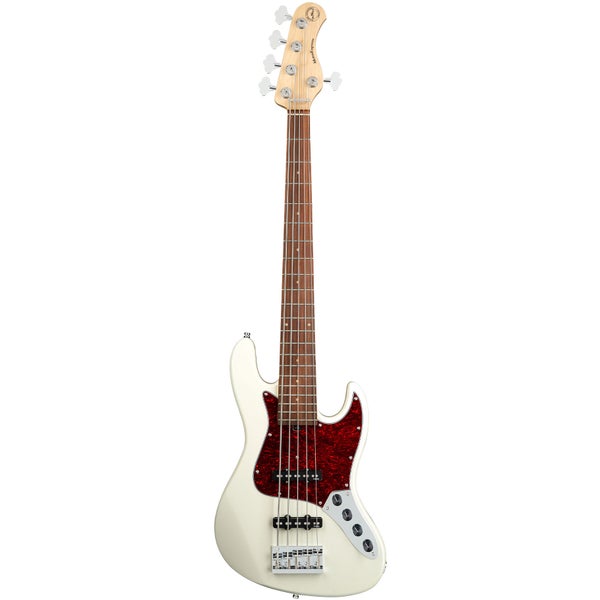 Sadowsky MetroExpress 21-5 Vintage Morado Solid Olympic White 5-String Electric Bass Guitar