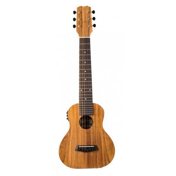 Islander GL6-EQ guitalélé en acacia - micro Fishman + EQ