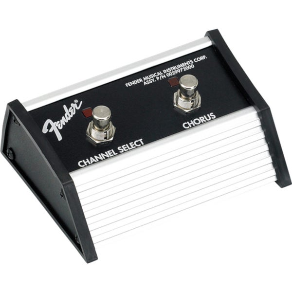 Fender 2-Button Footswitch Channel Chorus for Fender Amps