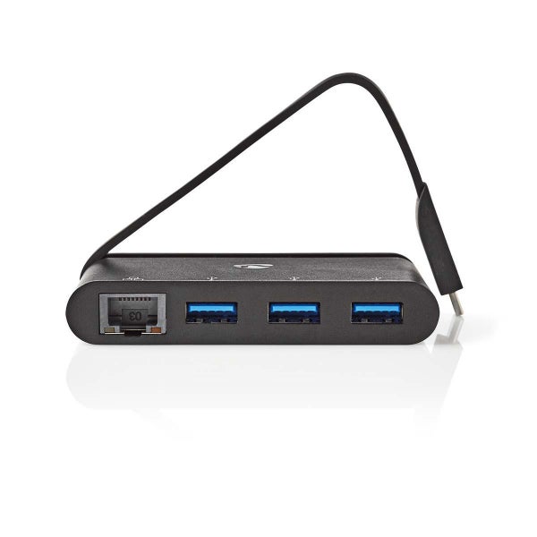 Nedis TCARF210BK 3-Port USB Hub (USB-C to USB 3.1)