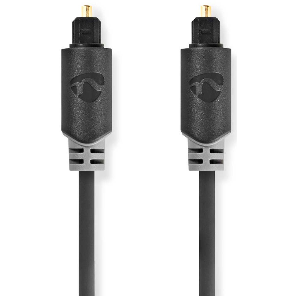 Nedis CABW25000AT50, Toslink, Stecker, Toslink, Stecker, 5 m, Anthrazit - Bild 4