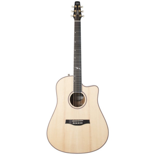 Seagull Artist Mosaic CW HG Anthem EQ guitare électro-acoustique folk avec housse de transport