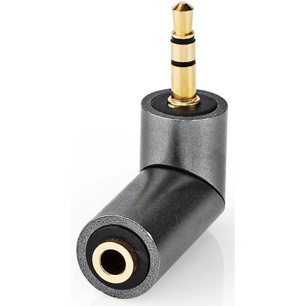 Nedis CATB22975GY adaptateur audio stéréo jack 3,5 mm mâle - jack 3,5 mm femelle
