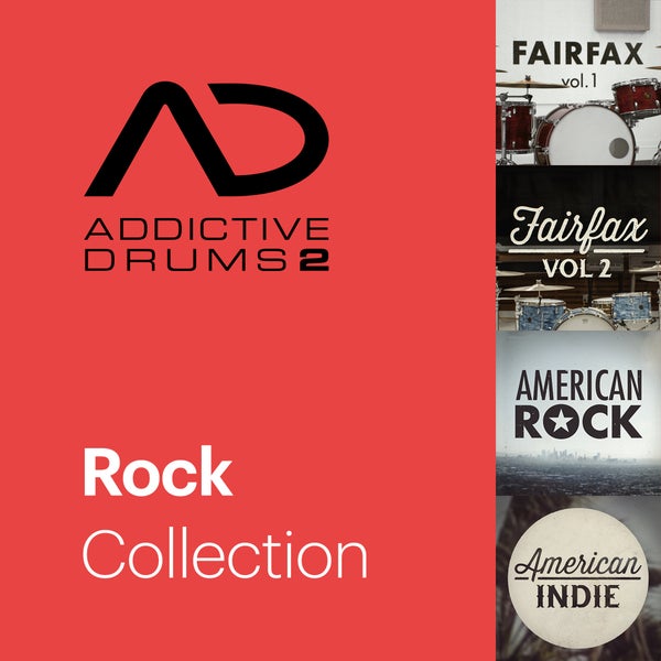 XLN Audio Addictive Drums 2 - Rock Collection (download)