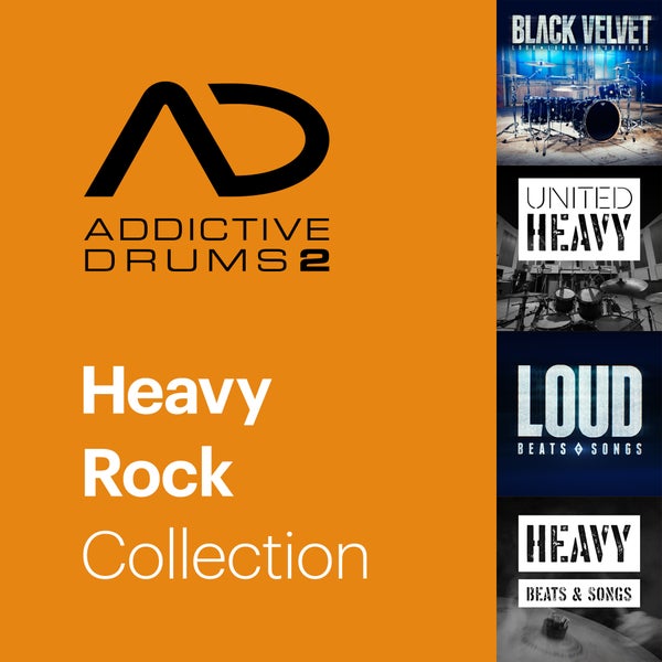 XLN Audio Addictive Drums 2 - Heavy Rock Collection (téléchargement)