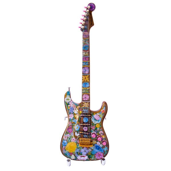 Fender Miniatura GuitarMania 'Flower Power' 