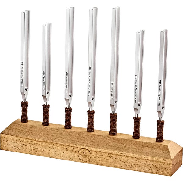 Meinl TTF-SET-CHA-7 Planetary Tuned Therapy Series Chakra Pack incl. 7 Tuning Forks