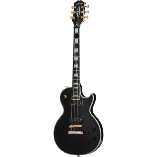 Epiphone Matt Heafy Origins Les Paul Custom Ebony Electric Guitar with Case