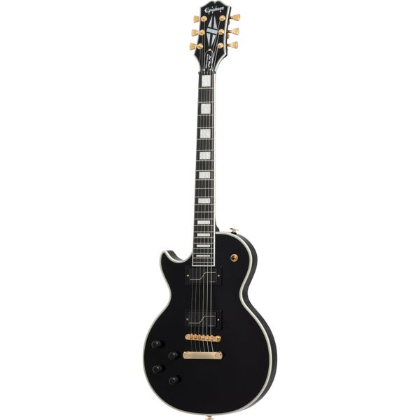 Epiphone Matt Heafy Origins Les Paul Custom LH Ebony Left-Handed Electric Guitar with Case