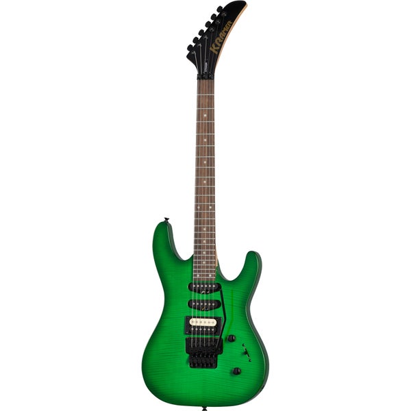 Kramer Guitars Modern Collection Striker Figured HSS Wild Ivy elektrische gitaar met Floyd Rose Special