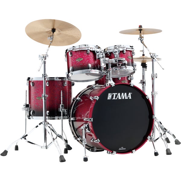 Tama WBS52RZS-MDR Starclassic Walnut/Birch 5-Piece Shell Set (Dark Raspberry)