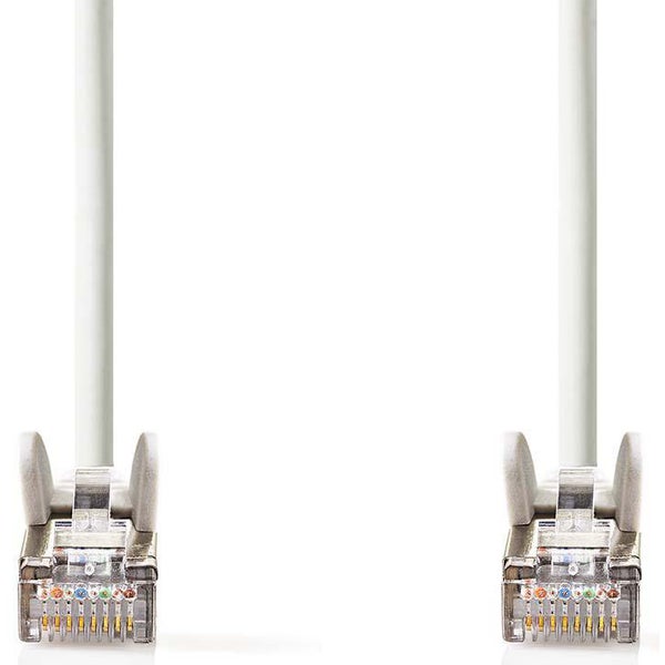 Nedis CCGB85121WT100 CAT5e SF/UTP M-RJ45 Cable, 10m (White)