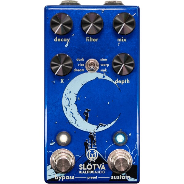 Walrus Audio Slötva Multi-Texture Reverb Effects Pedal