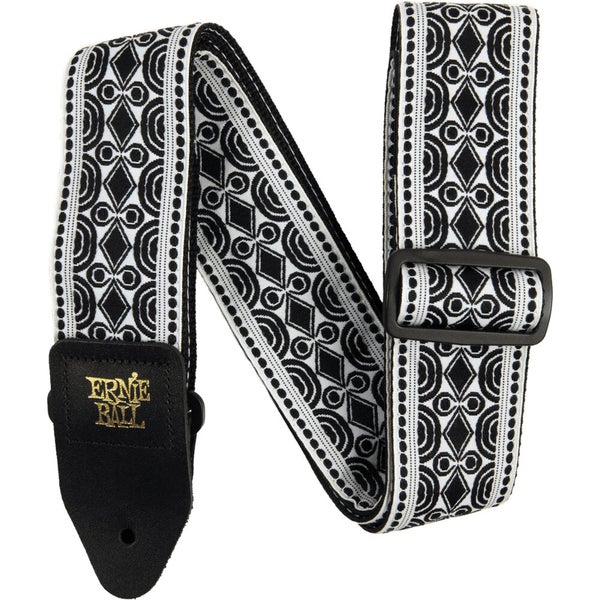 Ernie Ball Classic Jacquard Strap 5319 Beatnik Black Guitar Strap