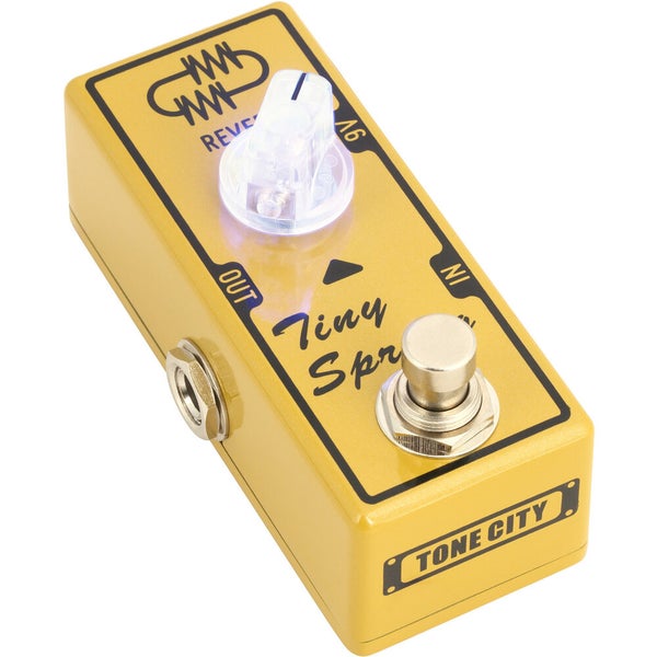 Tone City Tiny Spring Reverb Effects Pedal
