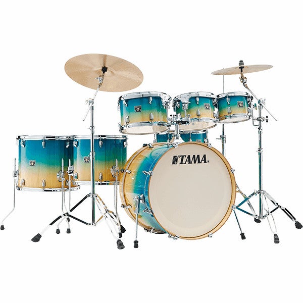 Tama CL72RS-PCLP Superstar Classic 7-Piece Shell Set (Caribbean Lacebark Pine)