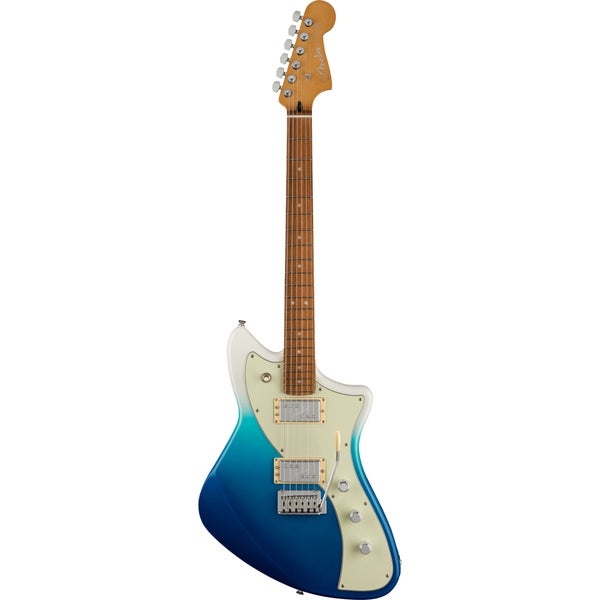 Fender Player Plus Meteora HH PF Belair Blue Electric Guitar with Deluxe Gig Bag