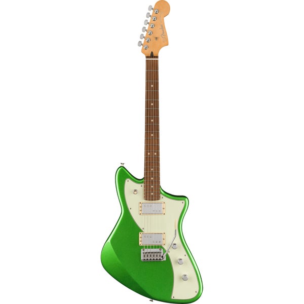 Fender Player Plus Meteora HH PF Cosmic Jade Electric Guitar with Deluxe Gig Bag