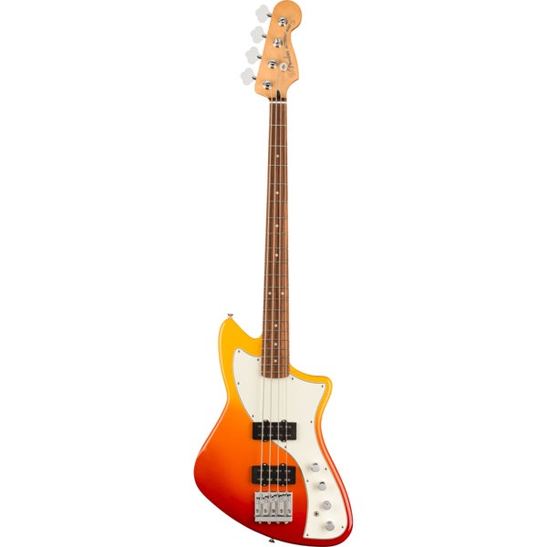 Fender Player Plus Active Meteora Bass PF Tequila Sunrise Electric Bass with Deluxe Gig Bag