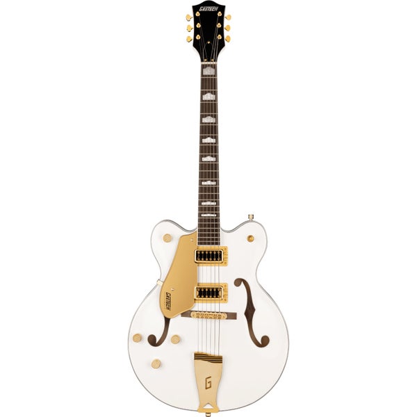 Gretsch G5422GLH Electromatic Classic Hollowbody DC Snowcrest White Left-Handed Semi-Acoustic Guitar
