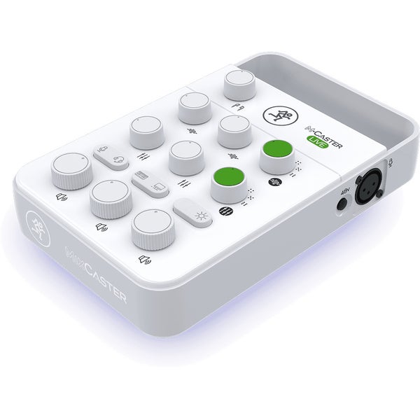 Mackie M•Caster Live White Streaming Mixer