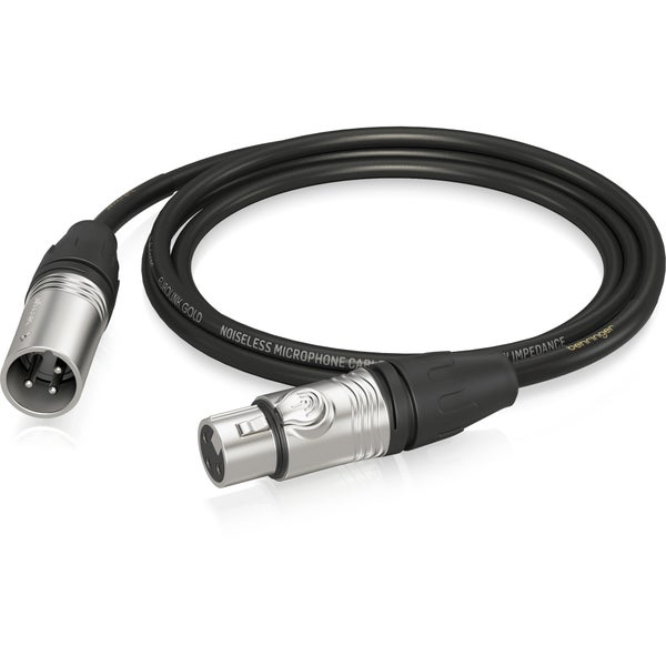 Behringer GMC-150 Eurolink Gold Performance Microphone Cable, 1.5m