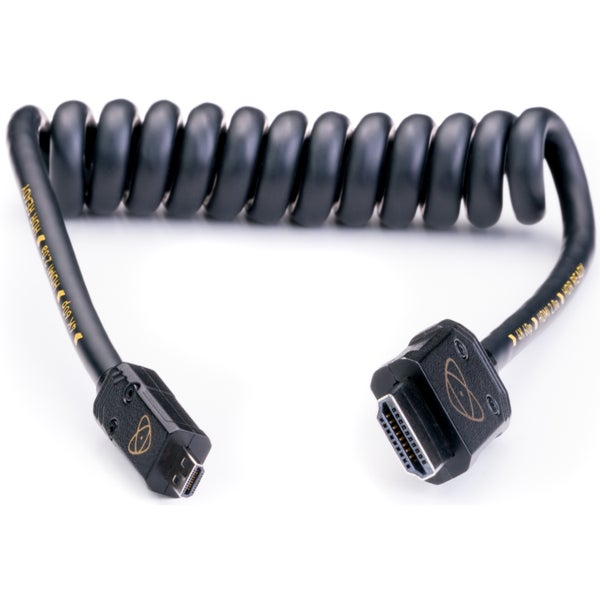 Atomos ATOM4K60C1 Micro-HDMI Cable, 30cm (Coiled, 4K60p)