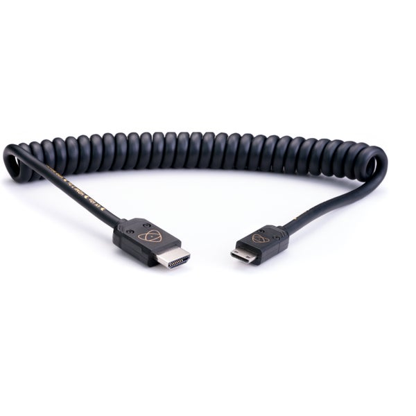 Atomos ATOM4K60C4 Mini-HDMI Cable, 40cm (Coiled, 4K60p)