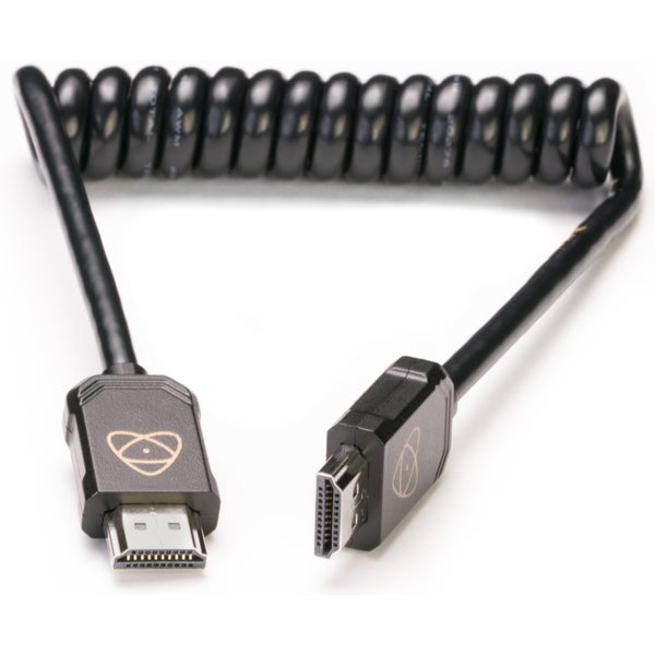 Atomos ATOM4K60C5 Full-HDMI Cable, 30cm (Coiled, 4K60p)