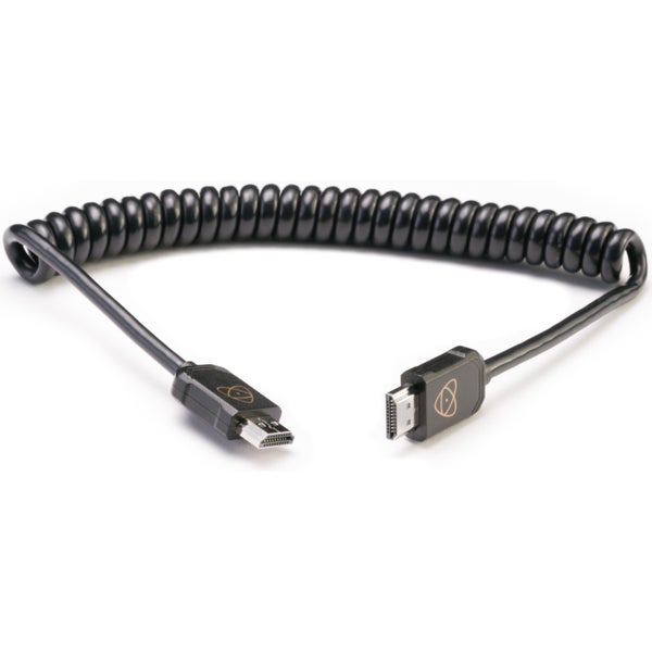 Atomos ATOM4K60C6 Full-HDMI Cable, 40cm (Coiled, 4K60p)