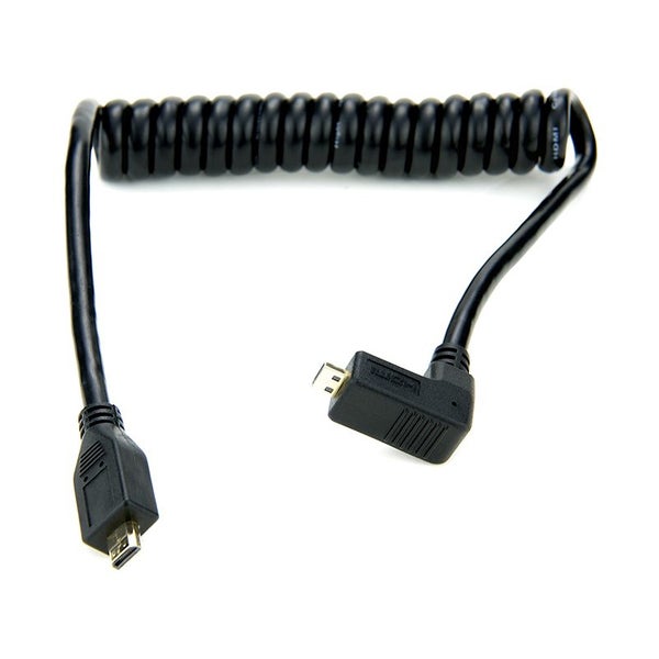 Atomos Coiled Micro-HDMI Cable, 30-45cm