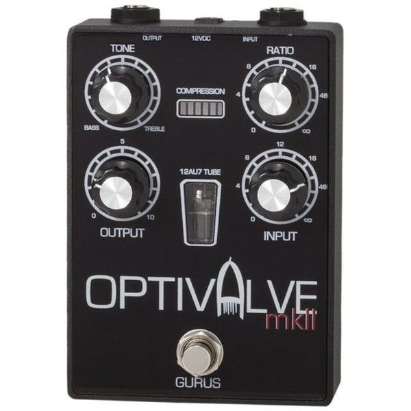 Gurus Optivalve MK II Tube-Optical Compressor/Limiter Pedal