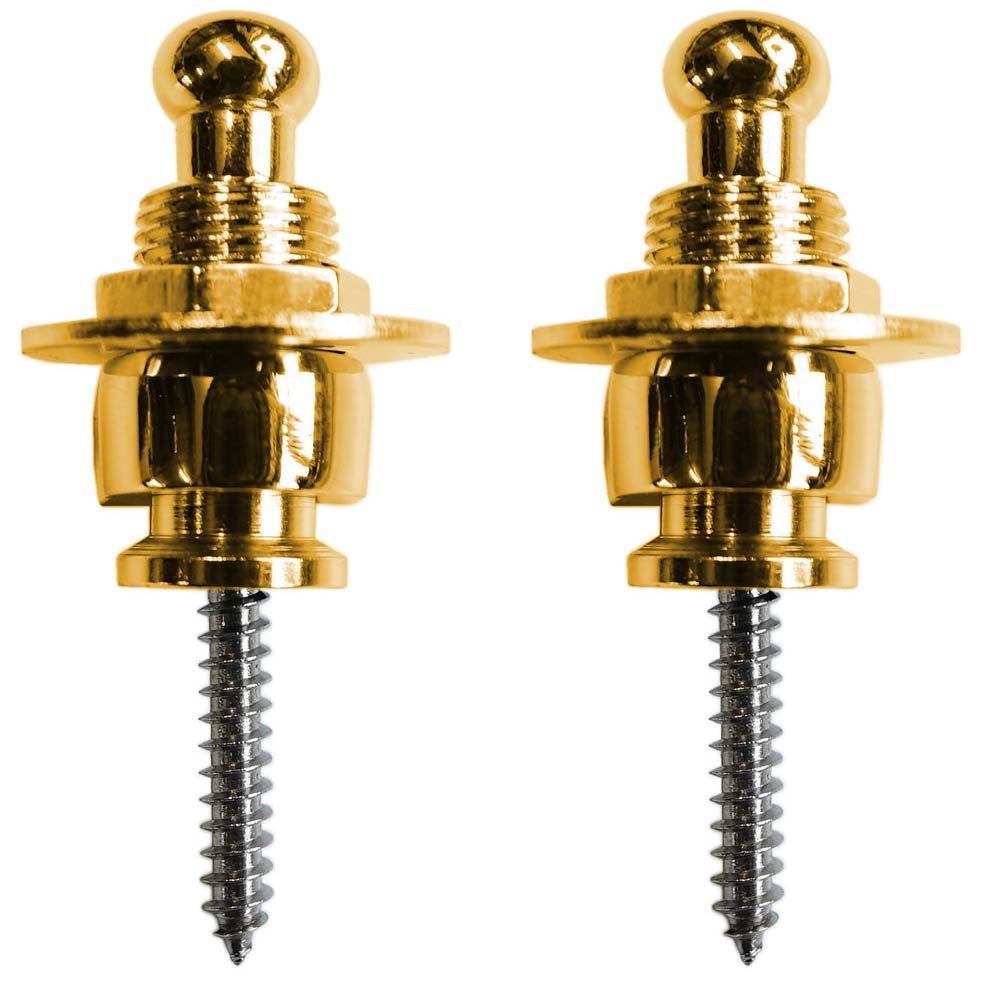 Richter 1764 Strap Lock Set (Set of 2, Gold) | Bax Music