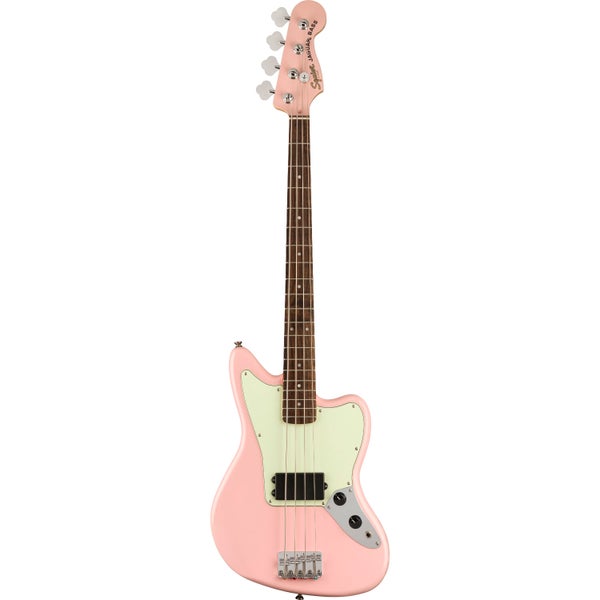 Squier FSR Affinity Jaguar Bass H Shell Pink IL Electric Bass Guitar