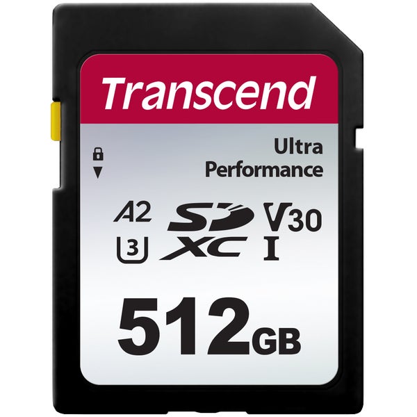 Transcend UHS-I U3 A2 SDXC 340S 512GB SD Card