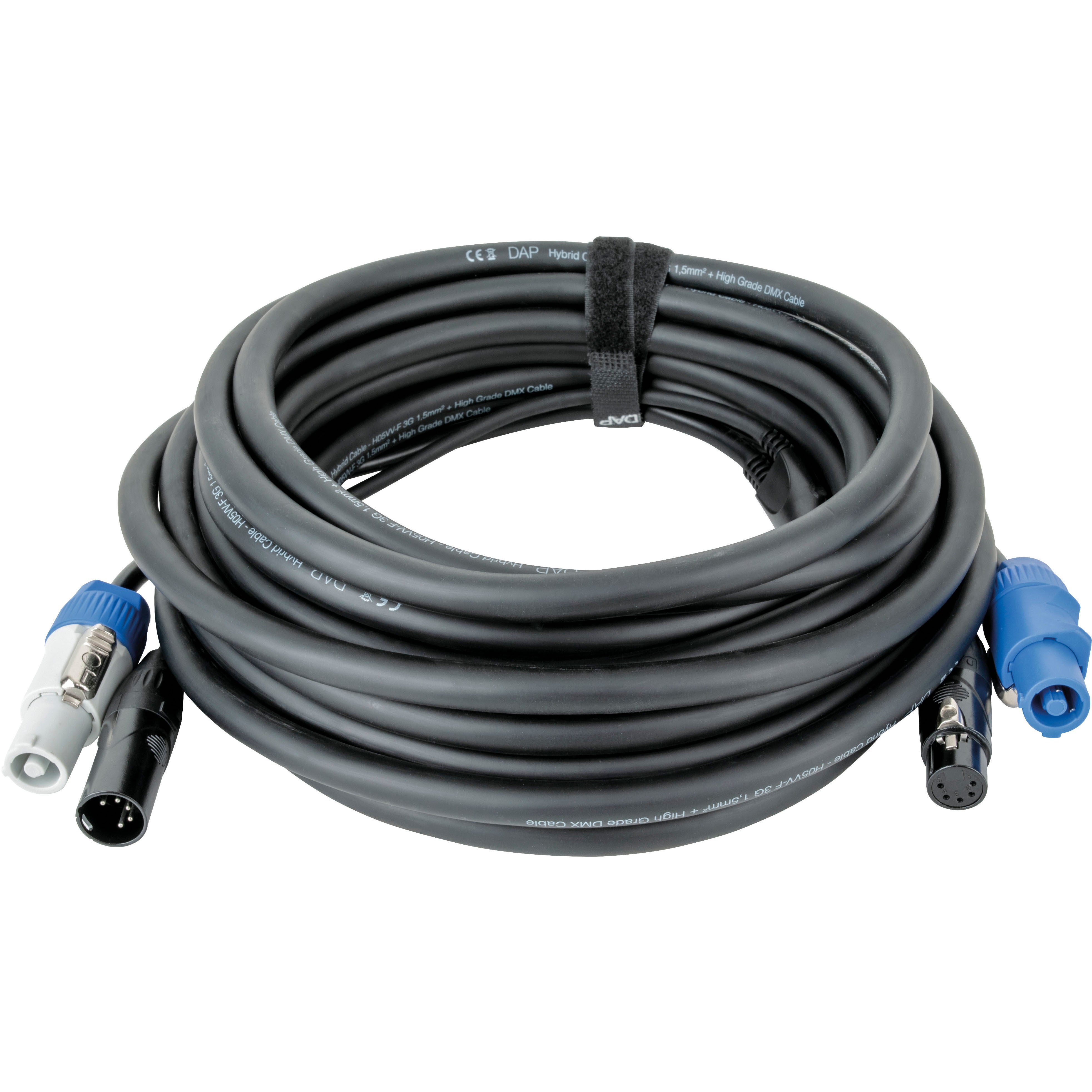 DAP FP21 Hybrid Cable 10 m DMX/Power Pro True Cable