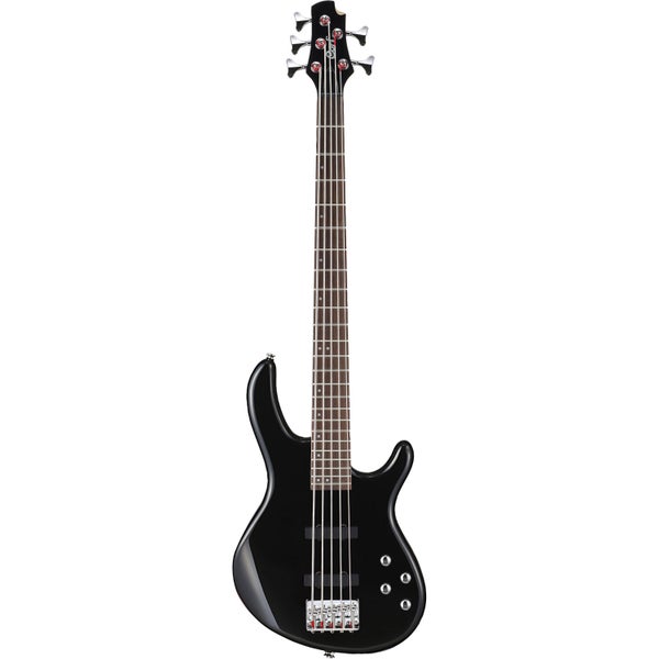 Cort Action Plus Bass V Black 5-String Electric Bass Guitar