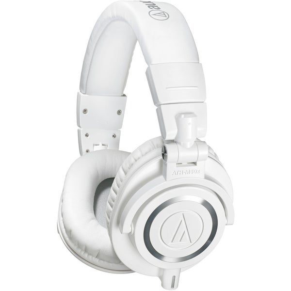 Audio Technica ATH-M50x WH casque de studio, blanc