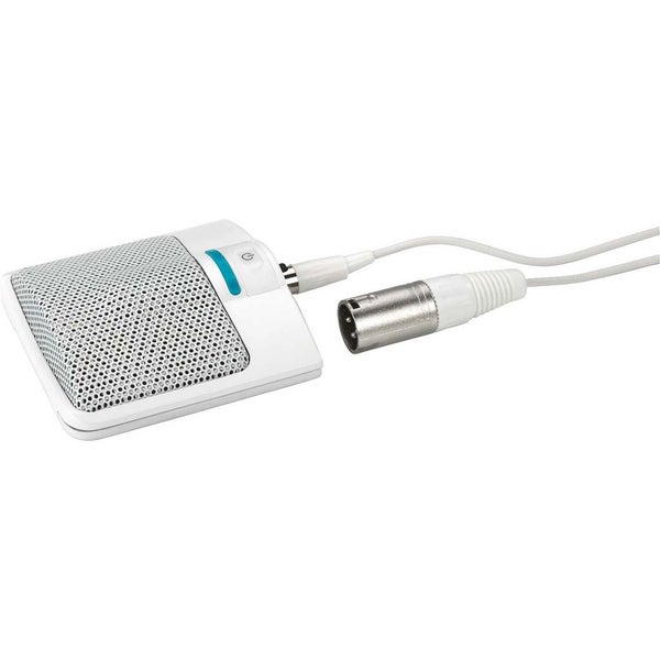 Monacor ECM-306B/WS micro de surface blanc