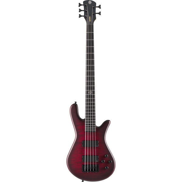 Spector NS Pulse II 5 Black Cherry Matte Electric Bass Guitar