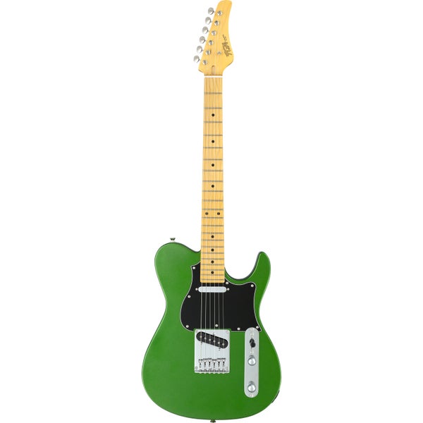 FGN Guitars Boundary Iliad Hyla Green Metallic Electric Guitar with Gig Bag