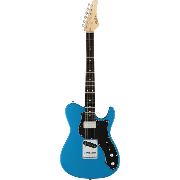 FGN Guitars Boundary Iliad Sapphire Blue Metallic Electric Guitar with Gig Bag