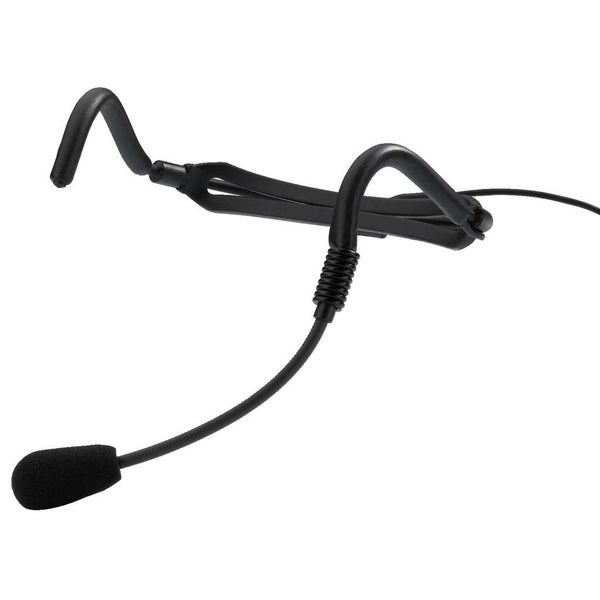 Monacor HSE-100 micro serre-tête avec câble dénudé