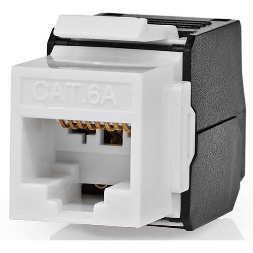 Nedis CCGP89710BK RJ45 CAT6a-Keystone Female U/UTP