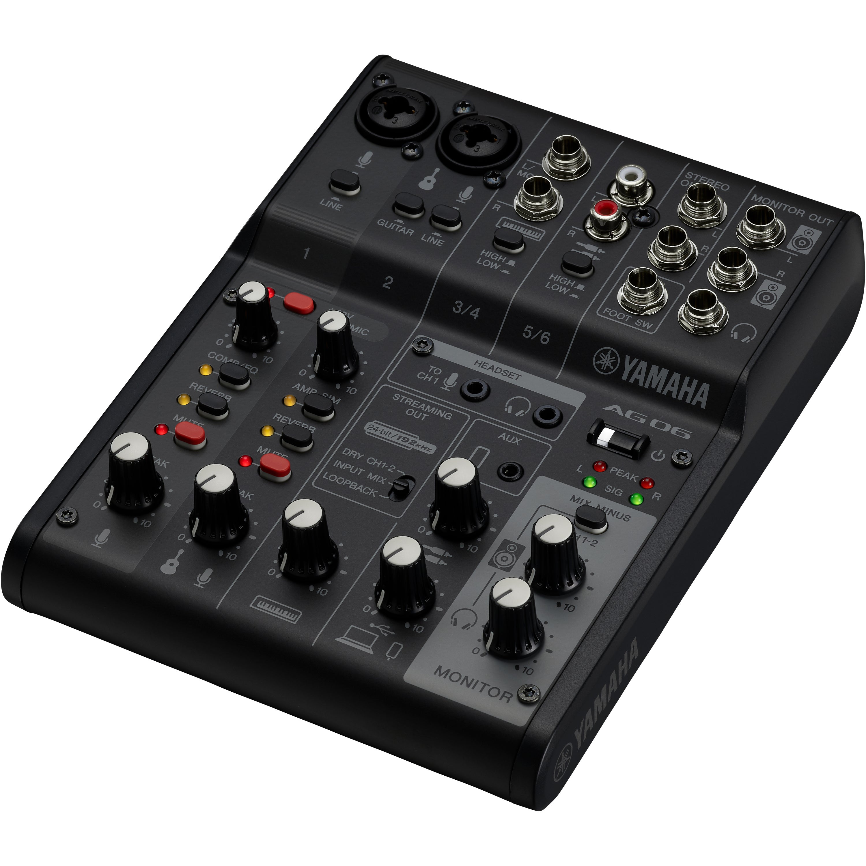 Yamaha AG06MK2B Live Streaming Mixer - Bild 5