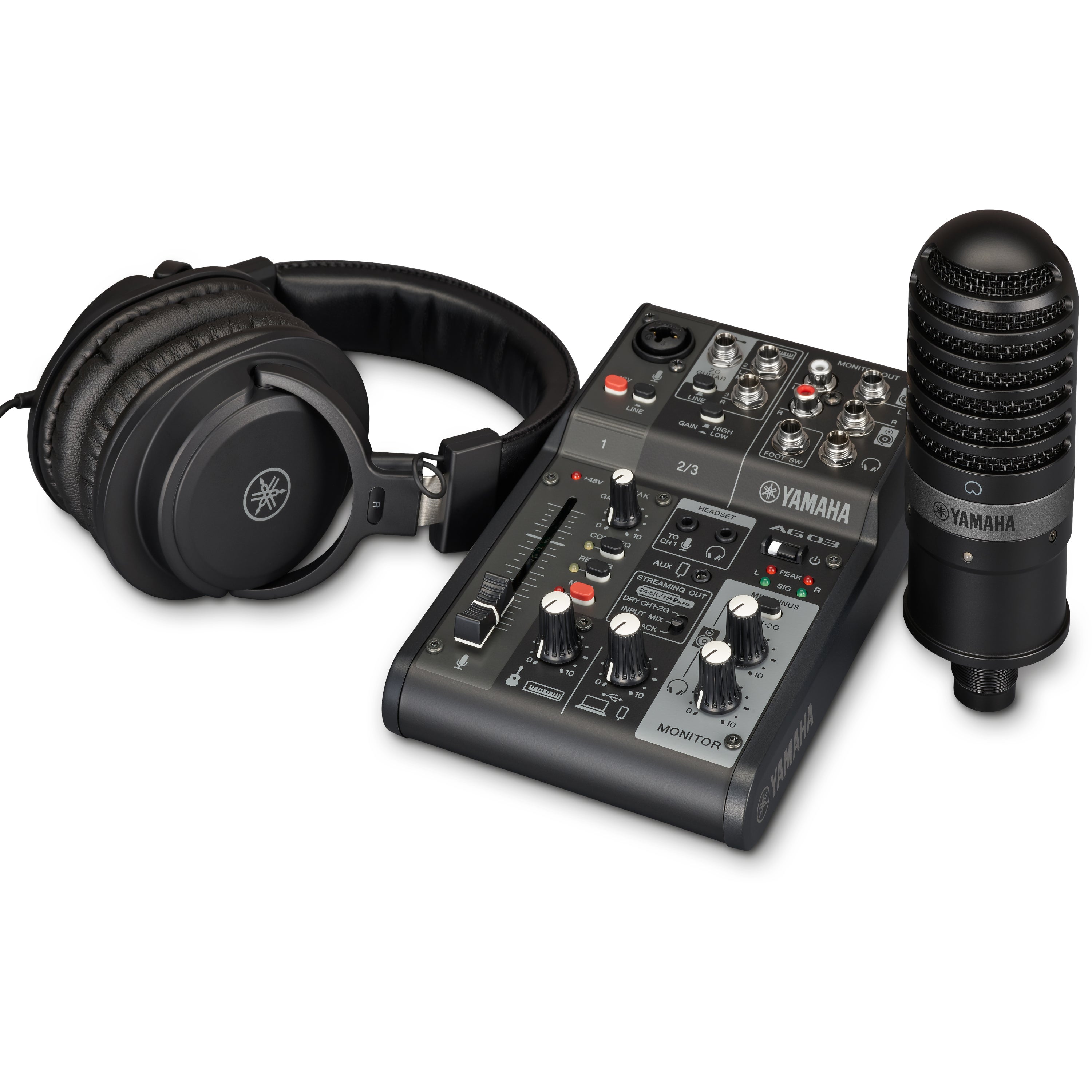 Yamaha AG03MK2 LSPK B Live Steaming Pack